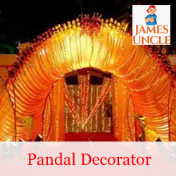 Pandal Decorator Mr. Arnab Saha in Garia